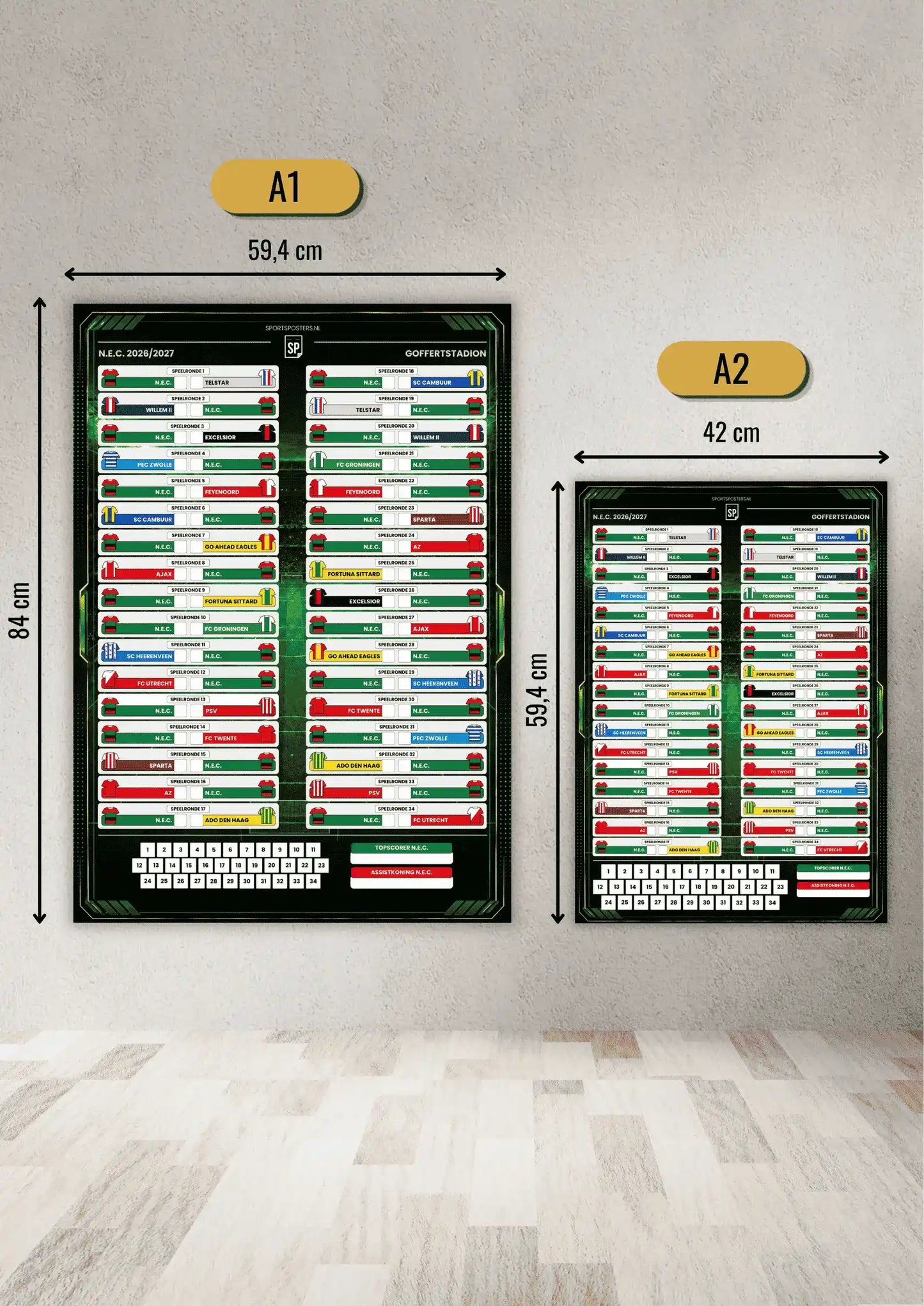 NEC 2026/2027 Invul Poster