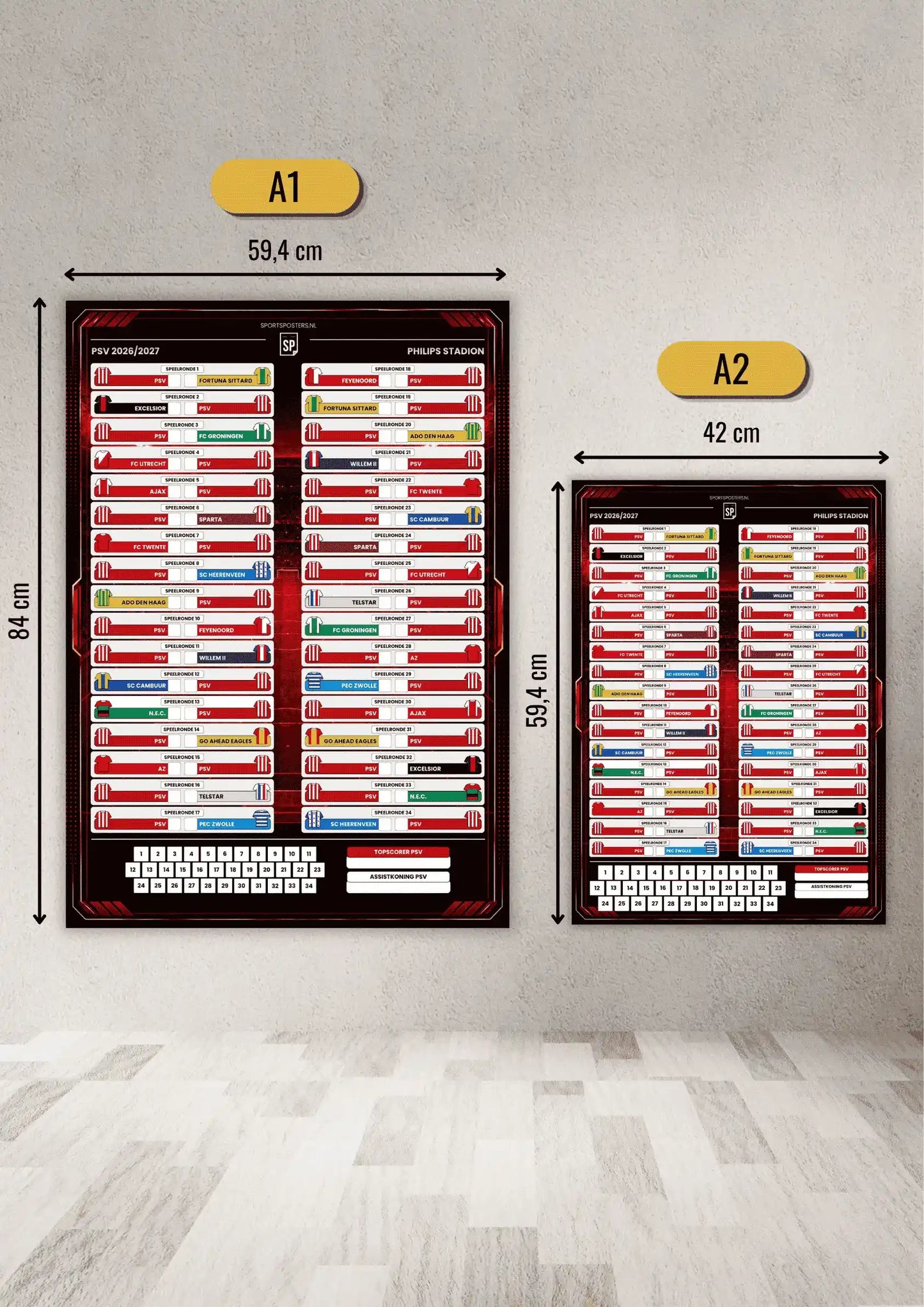 PSV 2026/2027 Invul Poster