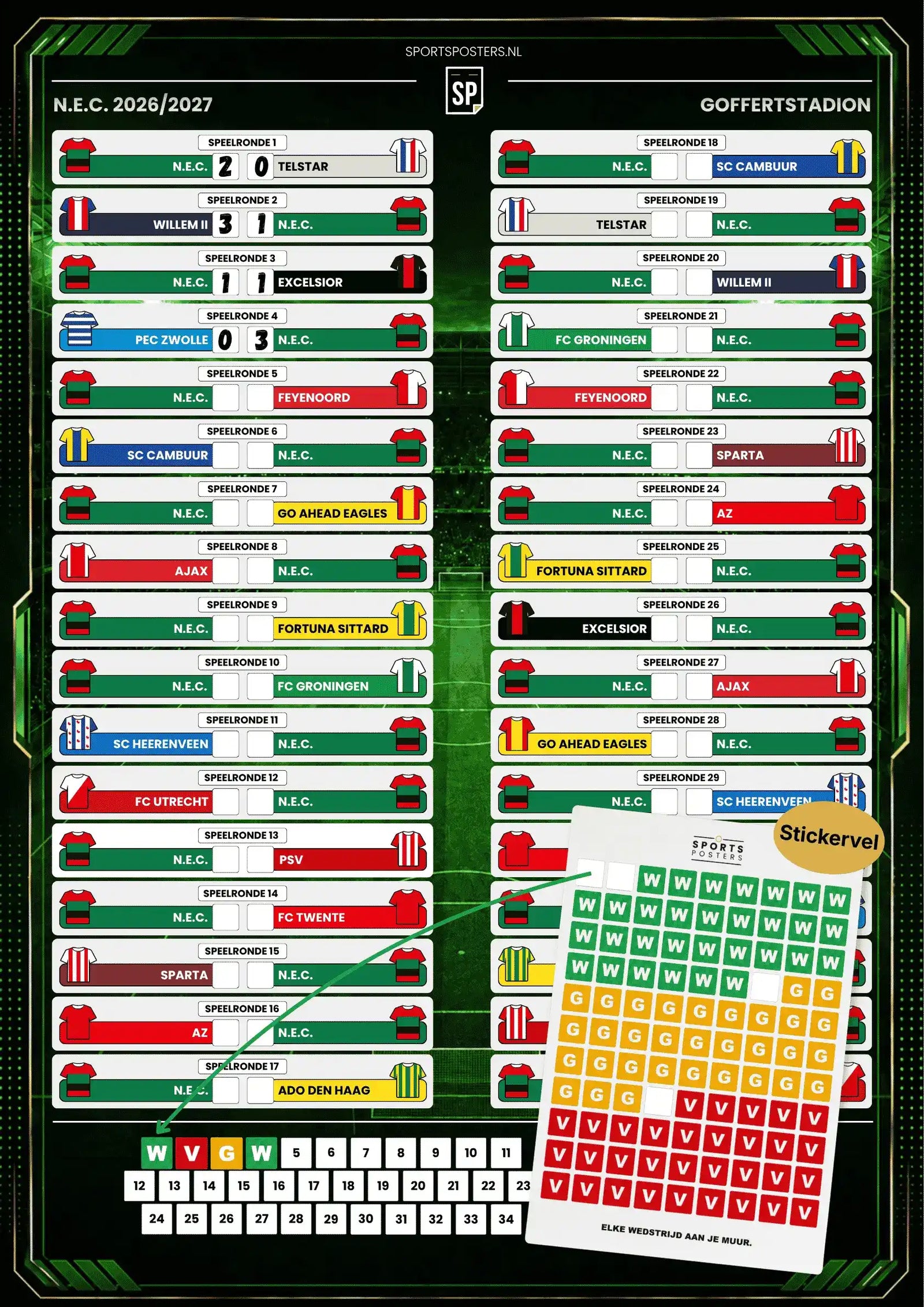 NEC 2026/2027 Invul Poster