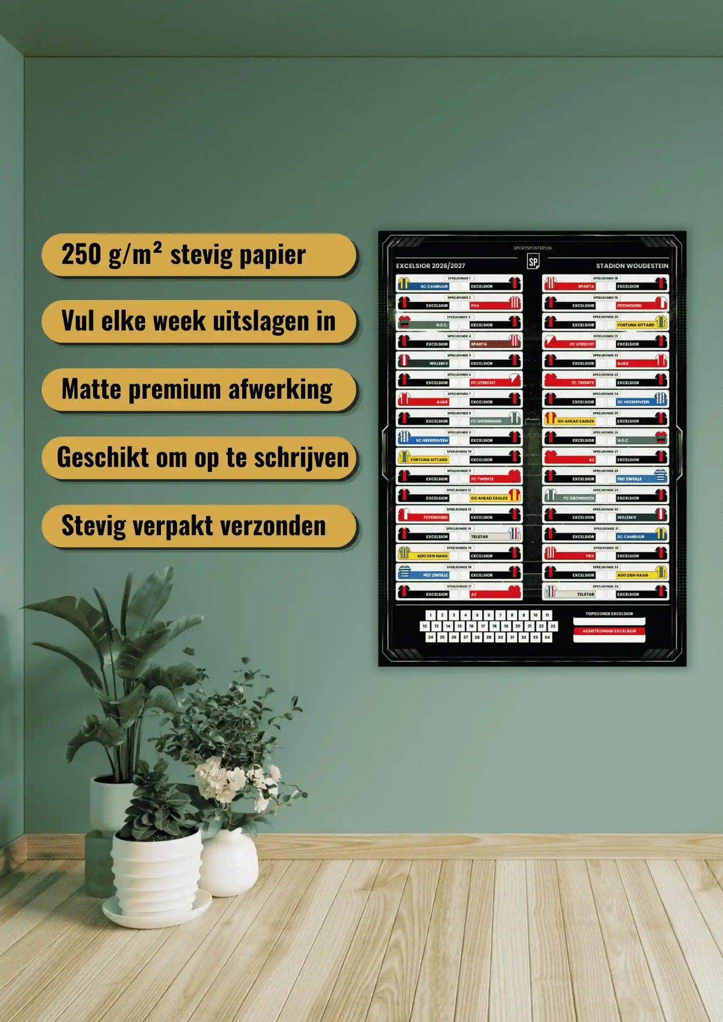 Excelsior 2026/2027 Invul Poster