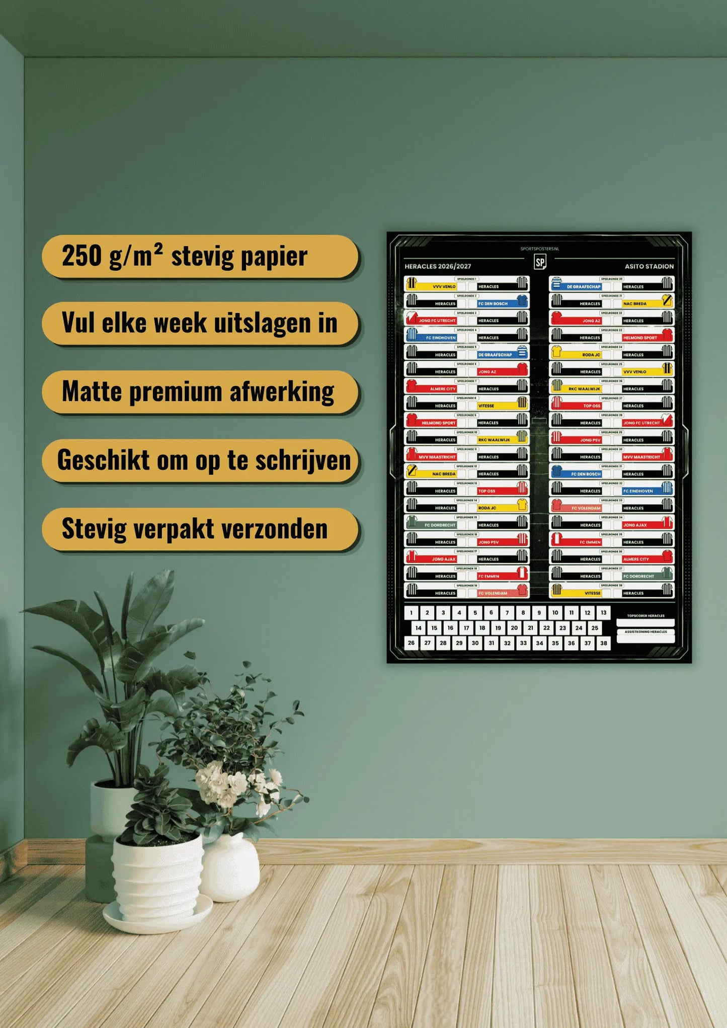 Heracles 2026/2027 Invul Poster A2